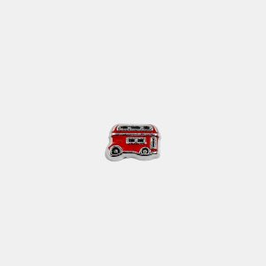 London Double Decker Bus Locket Charm